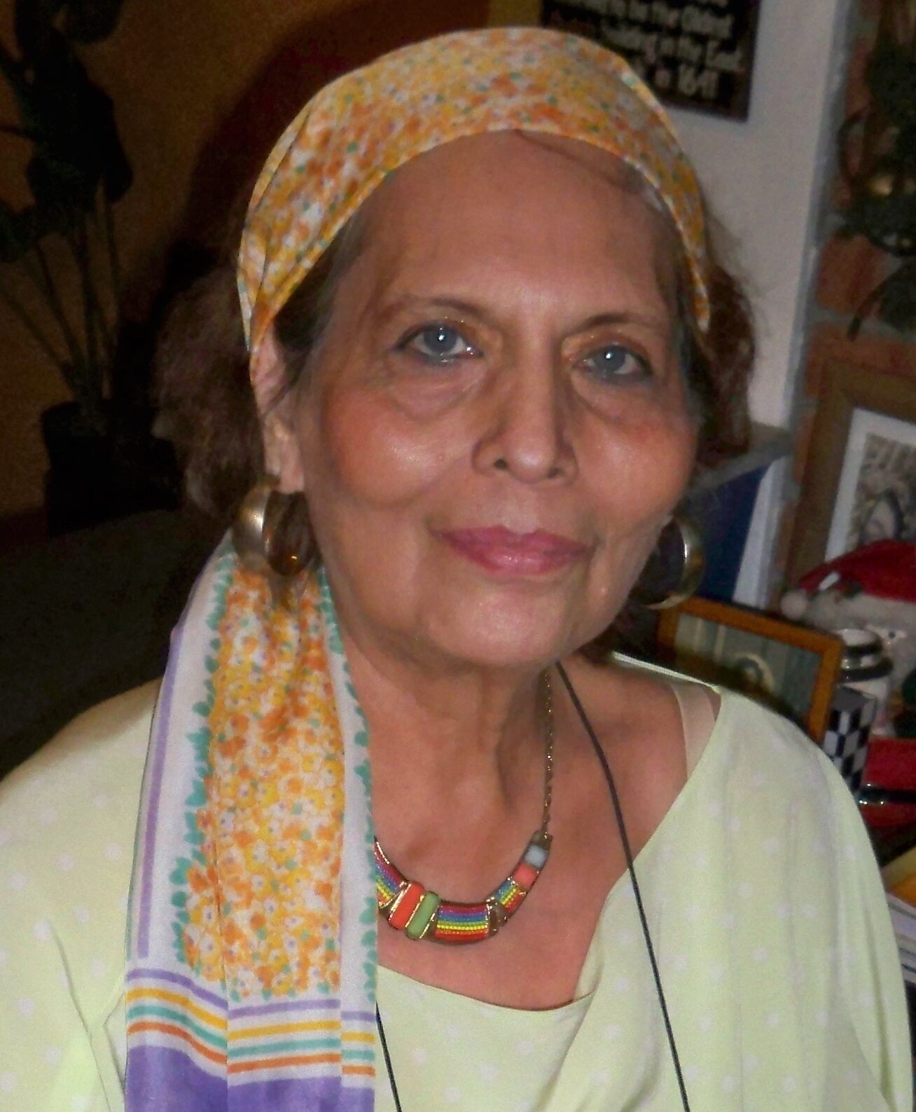 Joan Marbeck, a Malaysian Kristang woman, photographed in 2008.
